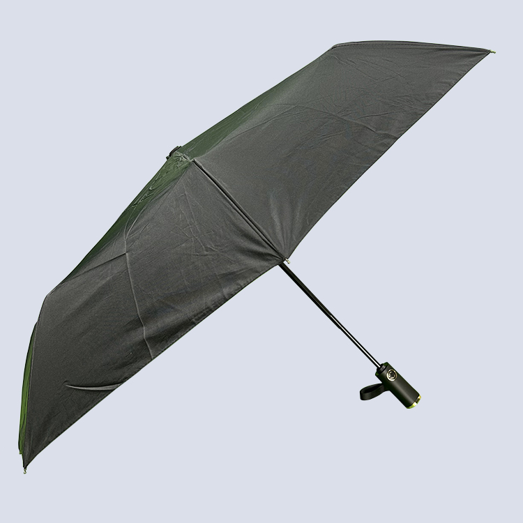 高尔夫雨伞全自动伞 21寸时尚防紫外线三折广告礼品伞厂家供应